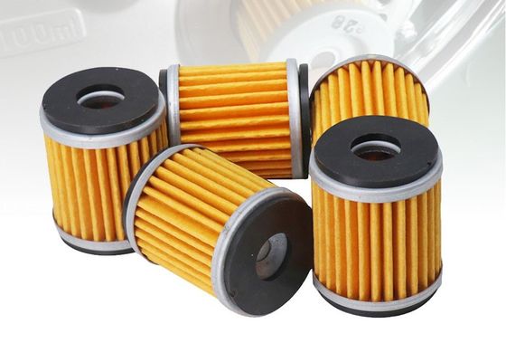 ซื้อ Torch High Quality and Efficience Motorcycle engine fuel system Oil Filter Element Yellow filter paper fit for HF141/200 การผลิตออนไลน์