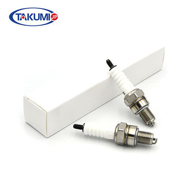 NGK CPR8EA Brisk AR12YS Champion RG6YCH Denso N24EXRB PULSAR หัวเทียนมอเตอร์ไซด์ 80cc