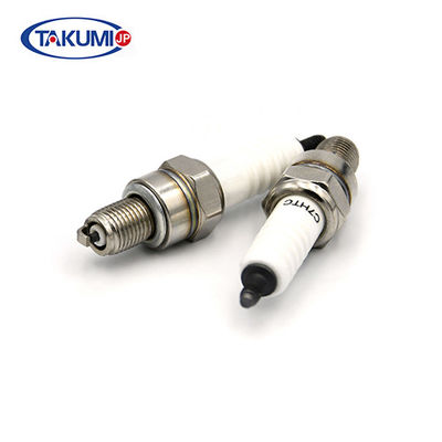 หัวเทียนมอเตอร์ไซด์สำหรับ NGK C7HSA Denso U22FS-U Bosch U260T1 Autolite 2795 Champion Z9Y