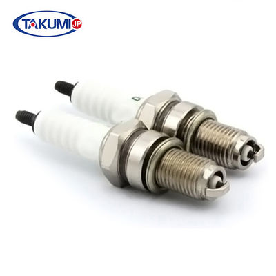 หัวเทียนรถจักรยานยนต์สำหรับ NGK DP8EA9 Denso X24EP-U9 X24EP-U Bosch 0241145500 Champion RA6HC Brisk BR12