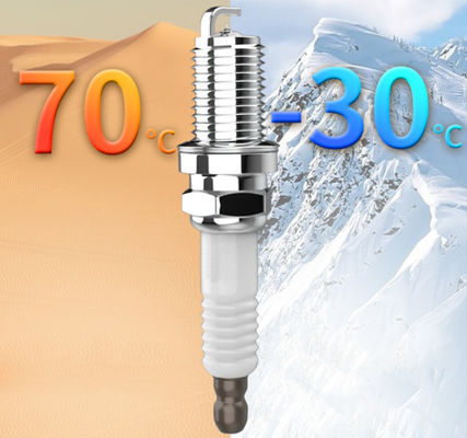 หัวเทียนแพลทินัมอิริเดียมปลายแหลม 20.8 มม. Hex TS16949 ได้รับการอนุมัติ