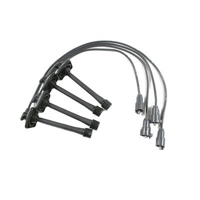 สวิตช์จุดระเบิด 4 สายไฟฟ้าแรงสูง 8mm spark plug wire separator สายไฟไดอะแกรม terminal สำหรับ toyota